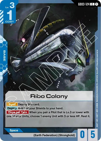 Image for Ribo Colony (GD03-124) - Gundam Card Game
