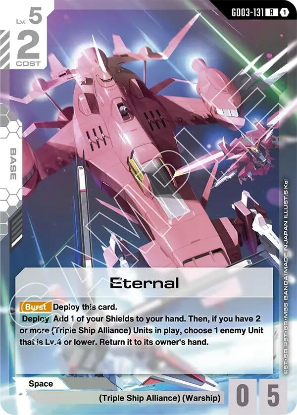 Image for Eternal (GD03-131) - Gundam Card Game