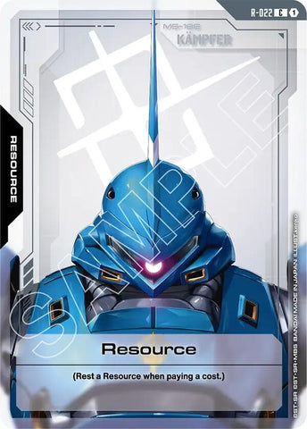Image for Resource (R-022) (R-022) - Gundam Card Game