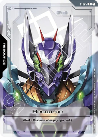 Image for Resource (R-025) (R-025) - Gundam Card Game