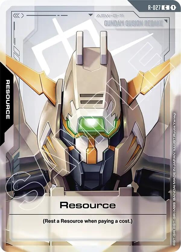 Image for Resource (R-027) (R-027) - Gundam Card Game