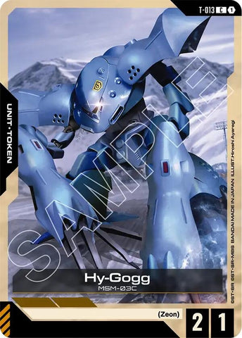 Image for Hy-Gogg (T-013) (T-013) (Steel Requiem) - Gundam Card Game