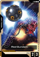 Image for Red Gundam (T-018) (T-018) - Gundam Card Game