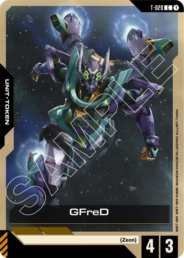 Image for GFreD (T-020) (T-020) - Gundam Card Game