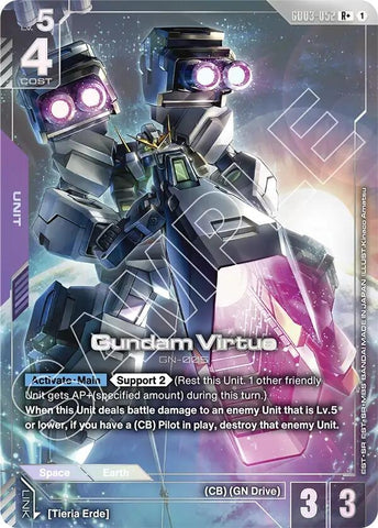 Image for Gundam Virtue (R+) (GD03-052) (Steel Requiem) - Gundam Card Game