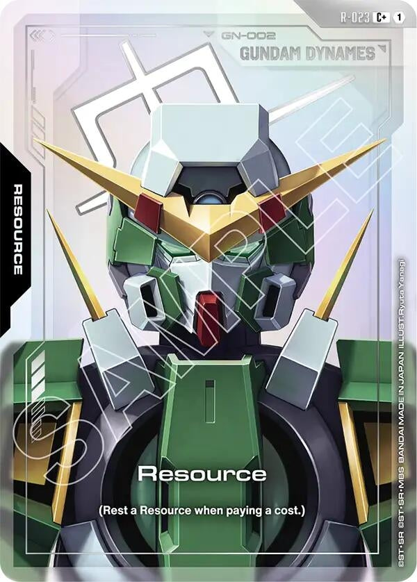 Image for Resource (R-023) (C+) (R-023) (Steel Requiem) - Gundam Card Game