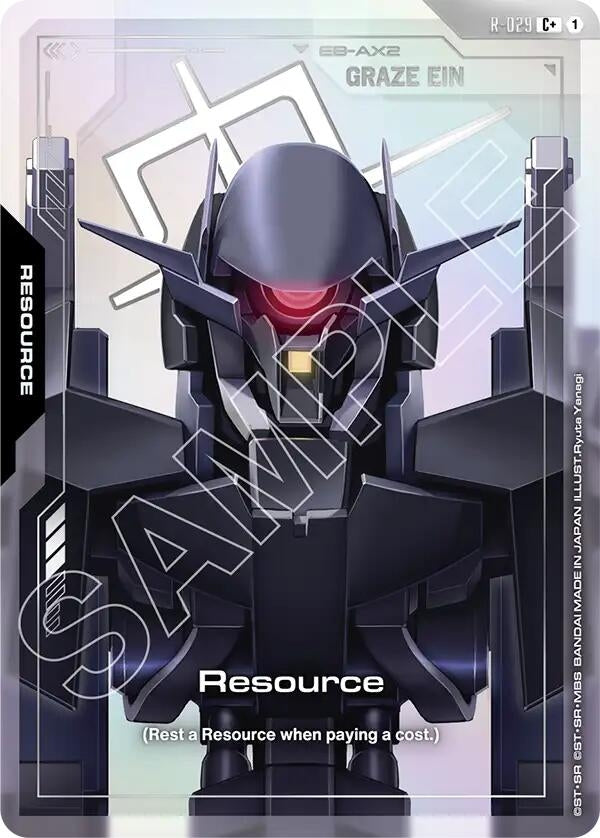 Image for Resource (R-029) (C+) (R-029) (Steel Requiem) - Gundam Card Game