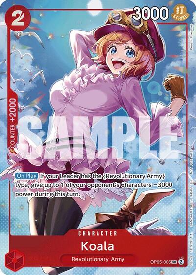 Koala - (OP05-006) - Extra Booster: One Piece Heroines Edition - (Super Rare)