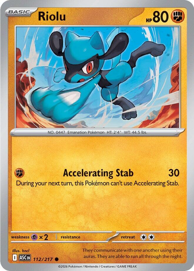 Riolu (112/217) [Mega Evolution: Ascended Heroes]