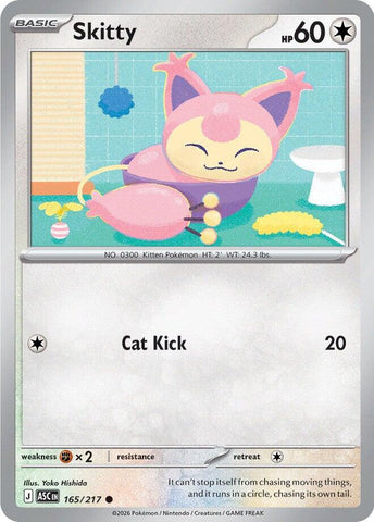 Skitty (165/217) [Mega Evolution: Ascended Heroes]