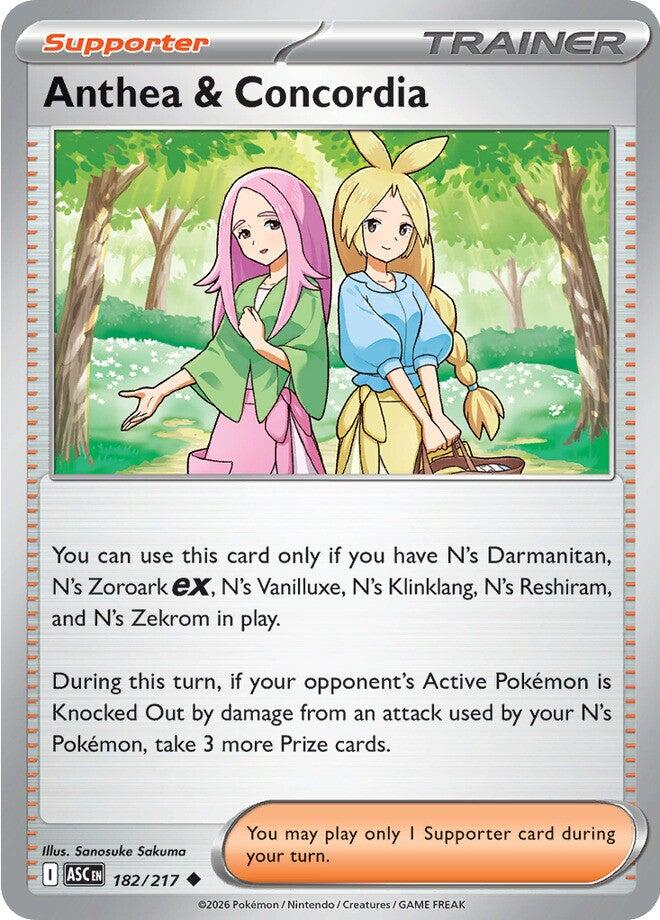 Anthea & Concordia (182/217) [Mega Evolution: Ascended Heroes]