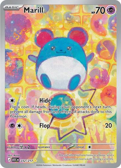 Marill - (232/217) - ME: Ascended Heroes - (Illustration Rare)