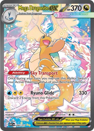 Mega Dragonite ex - (290/217) - ME: Ascended Heroes - (Special Illustration Rare)