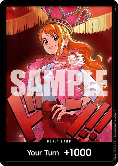 DON!! Card (Nami) - () - Extra Booster: One Piece Heroines Edition - (DON!!)