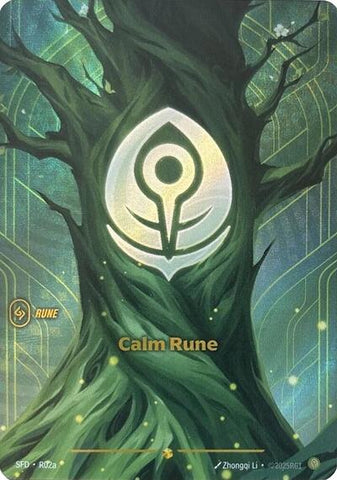 Calm Rune (R02a) (Spiritforged) (Showcase)
