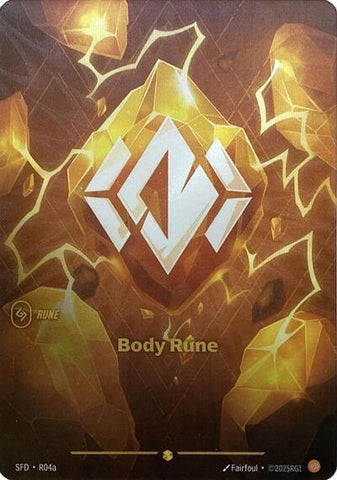 Body Rune (R04a) (Spiritforged) (Showcase)