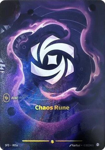 Chaos Rune (R05a) (Spiritforged) (Showcase)