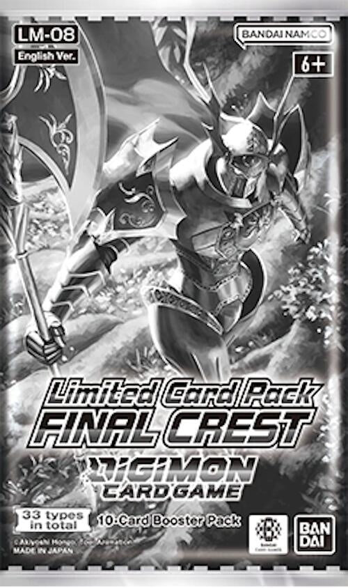 Image for Limited Card Pack -Final Crest- (Sealed Promotional Pack) - Digimon Card Game