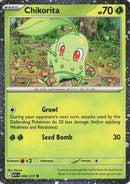 Chikorita (Cosmos Holo) - (008/217) - Miscellaneous Cards & Products - (Common)
