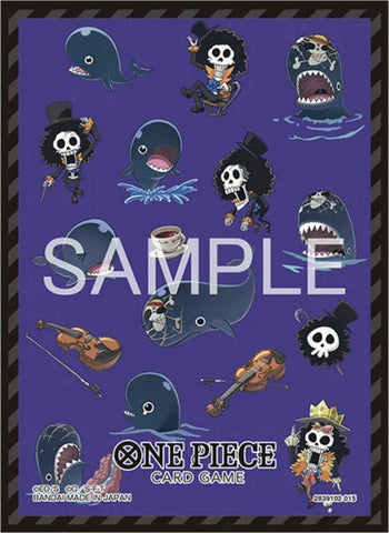Bandai: 70ct Card Sleeves - Brook & Laboon