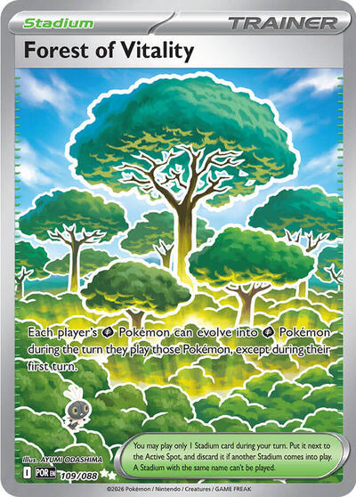 Forest of Vitality - (109/088) - ME03: Perfect Order - (Ultra Rare)