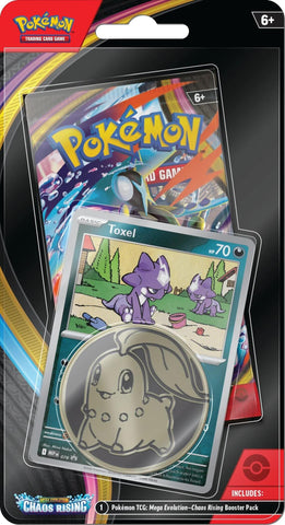Mega Evolution: Chaos Rising Single Pack Blister (Toxel) x2
