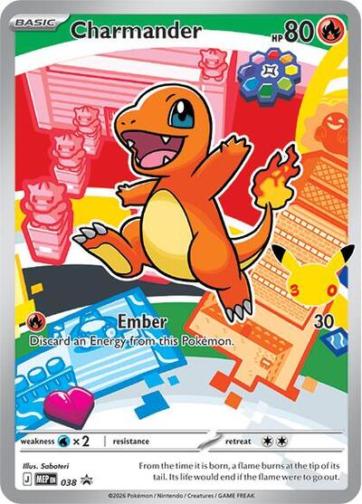 Charmander - (038) - ME: Mega Evolution Promo - (Promo)