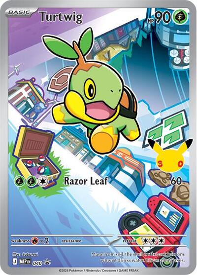 Turtwig - (040) - ME: Mega Evolution Promo - (Promo)
