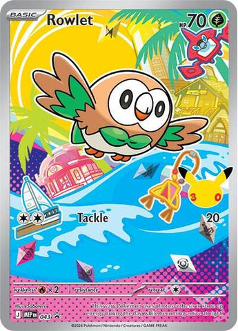 Rowlet - (043) - ME: Mega Evolution Promo - (Promo)