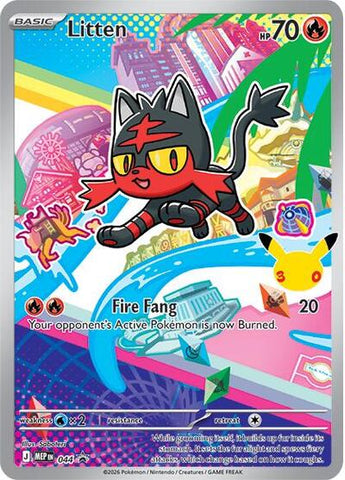 Litten - (044) - ME: Mega Evolution Promo - (Promo)