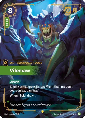 Image for Vilemaw (Alternate Art) (060a/219) (Unleashed) - Riftbound: League of Legends Trading Card Game