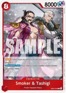 Smoker & Tashigi - (EB04-003) - Adventure on Kami's Island - (Rare)