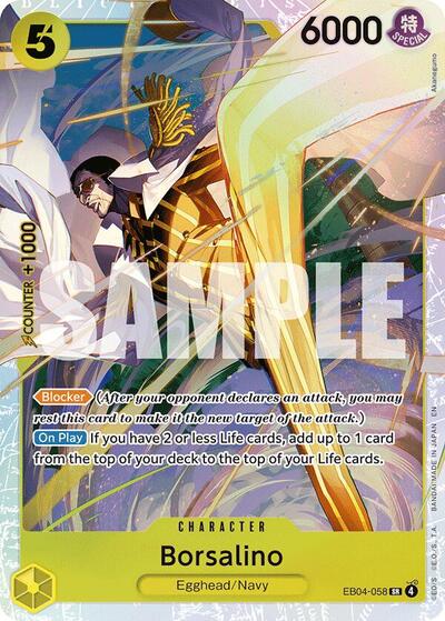 Borsalino - (EB04-058) - Adventure on Kami's Island - (Super Rare)