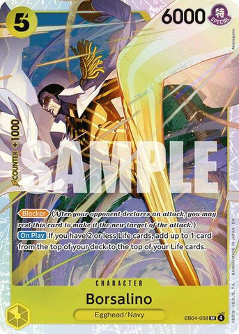 Borsalino - (EB04-058) - Adventure on Kami's Island - (Super Rare)