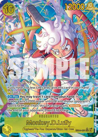 Monkey.D.Luffy - (EB04-061) - Adventure on Kami's Island - (Secret Rare)