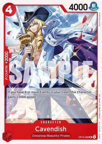 Cavendish - (OP15-006) - Adventure on Kami's Island - (Uncommon)