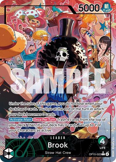 Brook - (OP15-022) - Adventure on Kami's Island - (Leader)