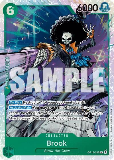 Brook - (OP15-032) - Adventure on Kami's Island - (Super Rare)