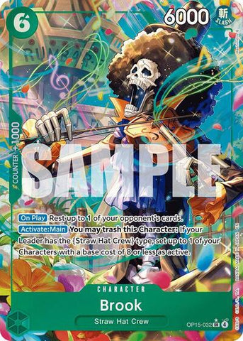 Brook - (OP15-032) - Adventure on Kami's Island - (Super Rare)