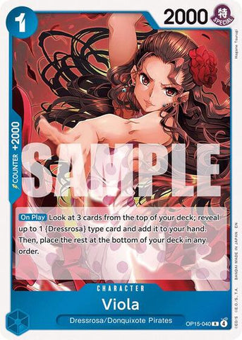 Viola - (OP15-040) - Adventure on Kami's Island - (Rare)