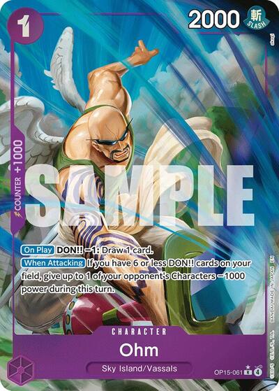 Ohm - (OP15-061) - Adventure on Kami's Island - (Rare)