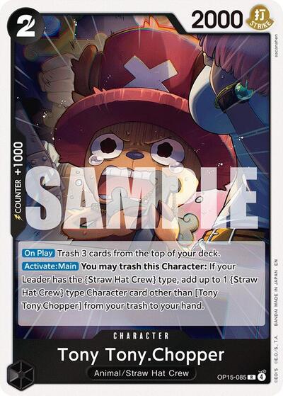 Tony Tony.Chopper - (OP15-085) - Adventure on Kami's Island - (Rare)