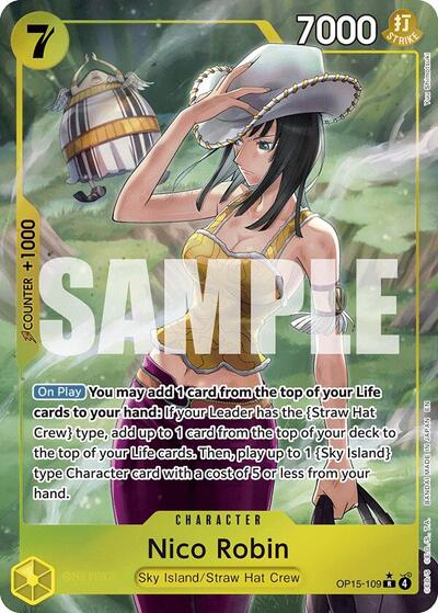 Nico Robin - (OP15-109) - Adventure on Kami's Island - (Rare)