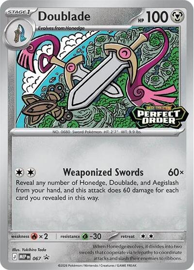 Doublade - (067) - ME: Mega Evolution Promo - (Promo)