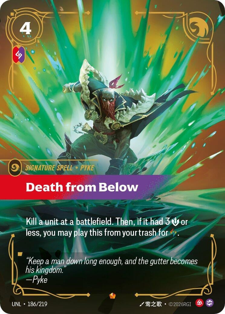 Death from Below (186/219) (Unleashed)