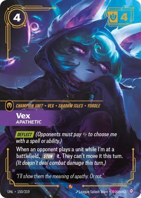 Vex - Apathetic (150/219) (Unleashed)
