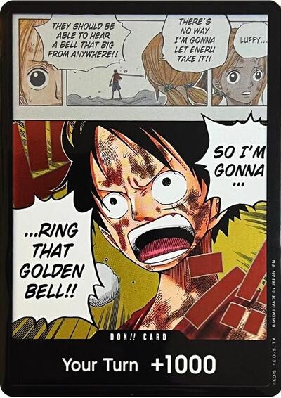 DON!! Card (Luffy) - () - Adventure on Kami's Island - (DON!!)