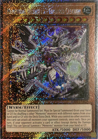 Mementoal Tecuhtlica - Combined Creation (Platinum Secret Rare) (RA05-EN029) (Rarity Collection 5)