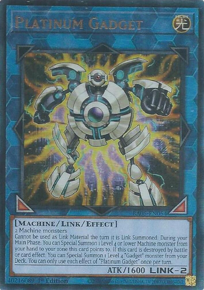 Platinum Gadget (Ultimate Rare) (RA05-EN054) (Rarity Collection 5)