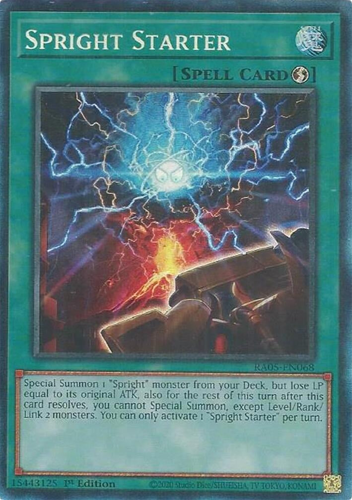 Spright Starter (Collector's Rare) (RA05-EN068) (Rarity Collection 5)
